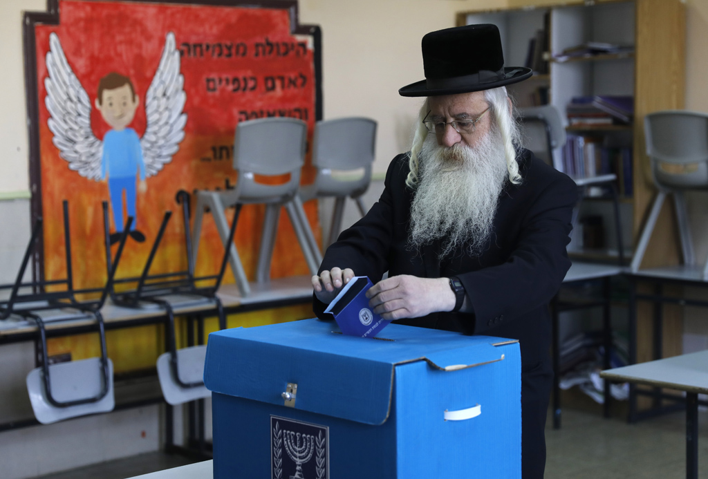 Wahlen in Israel 2019 (Bild: Menahem Kahana/AFP)