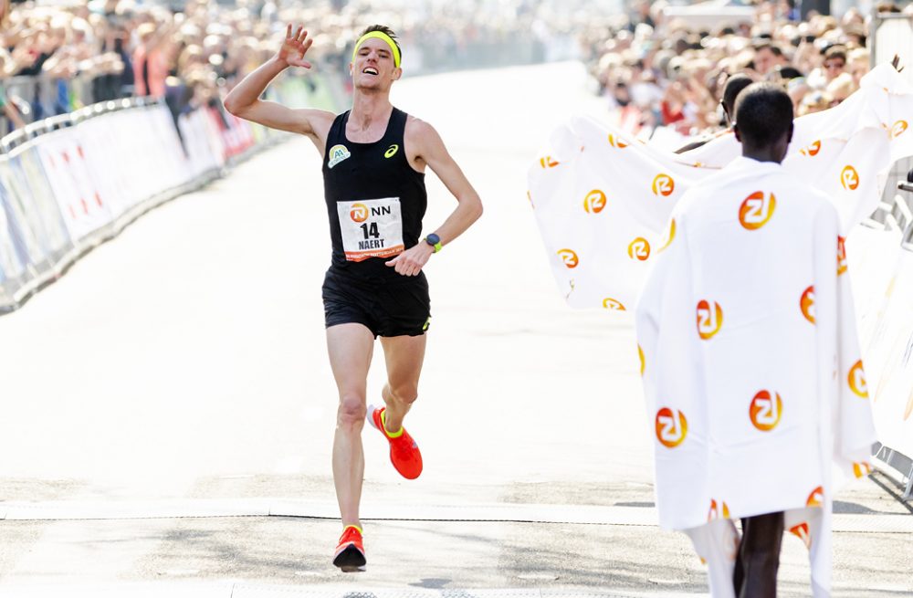 Koen Naert beim Rotterdam Marathon (Bild: belga/ Robin van Lonkhuijsen)