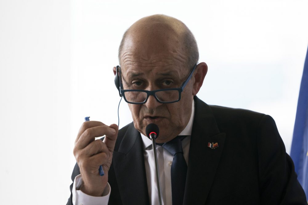 Frankreichs Außenminister Jean-Yves Le Drian (Archivbild: Don Emmert/AFP)