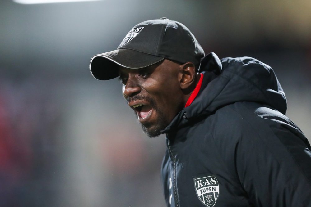 AS-Eupen-Trainer Claude Makelele (Bild: Bruno Fahy/Belga)