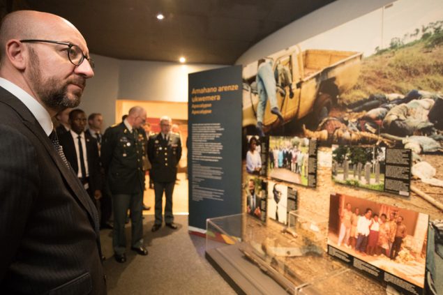 Premierminister Michel zu Gedenkfeiern an Völkermord in Ruanda