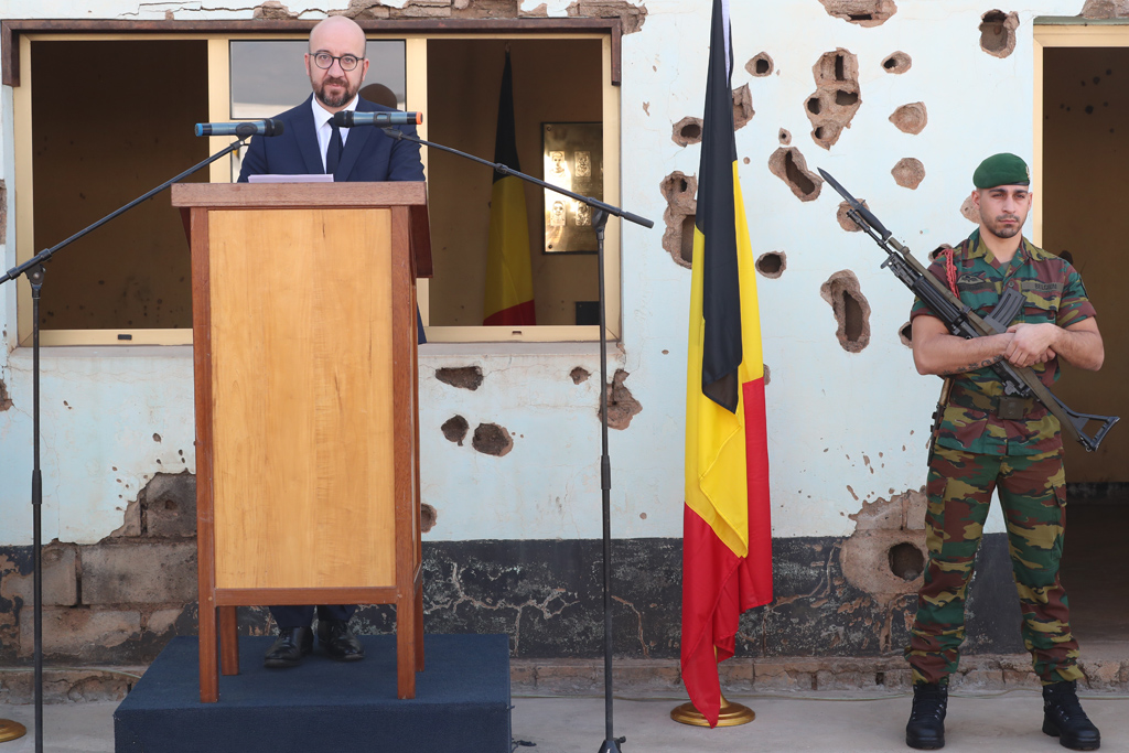 Premierminister Michel gedenkt der Opfer des ruandischen Völkermordes, auch der belgischen Opfer
