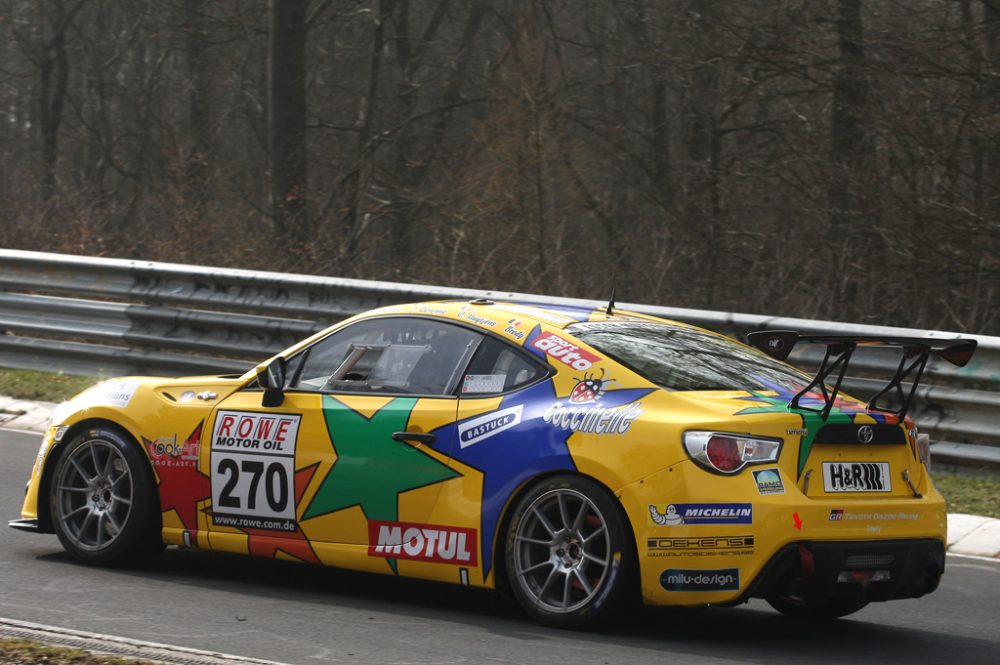 Olivier Muytjens im Toyota GT86 Cup beim VLN3