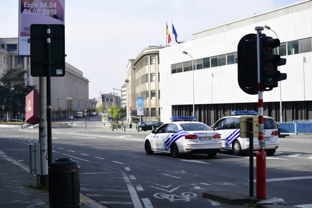 Verdächtiges Fahrzeug: Nationalbank evakuiert