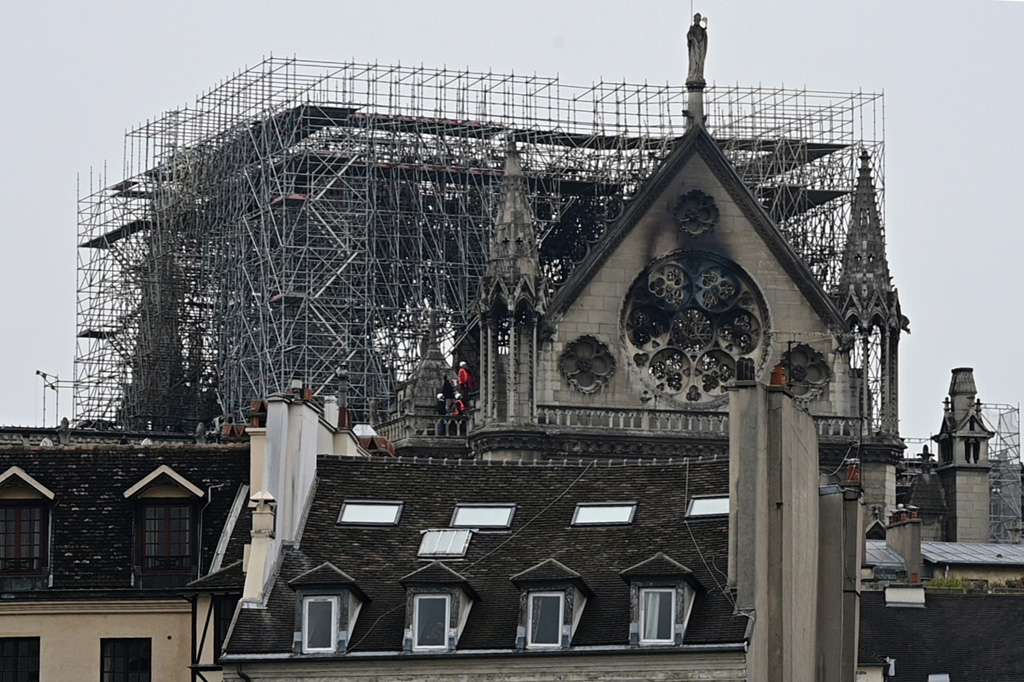 Notre-Dame nach dem Brand