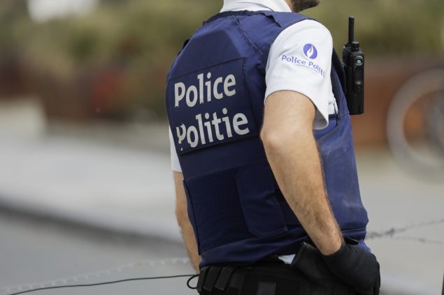 Polizei Illustrationsbild