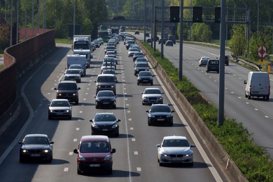 Stau auf der E40