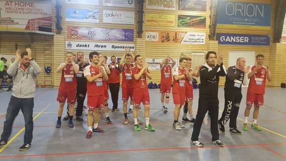 KSTV Eupen nach dem geschafften Klassenerhalt