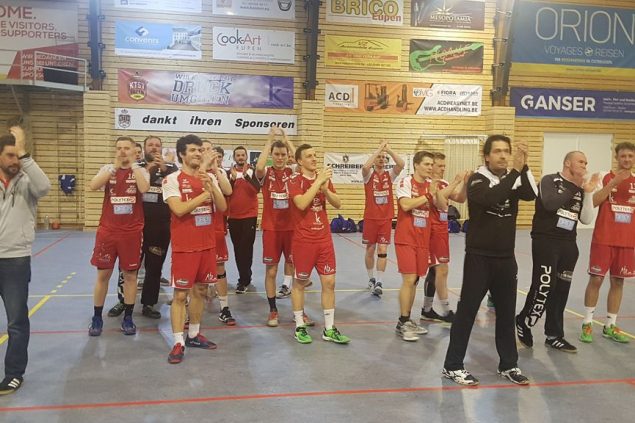 KSTV Eupen nach dem geschafften Klassenerhalt