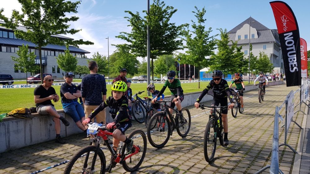 MTB-Rennen in Eupen (Bild: Christophe Ramjoie/BRF)