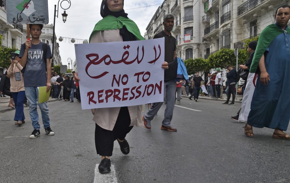 Demonstration in Algier