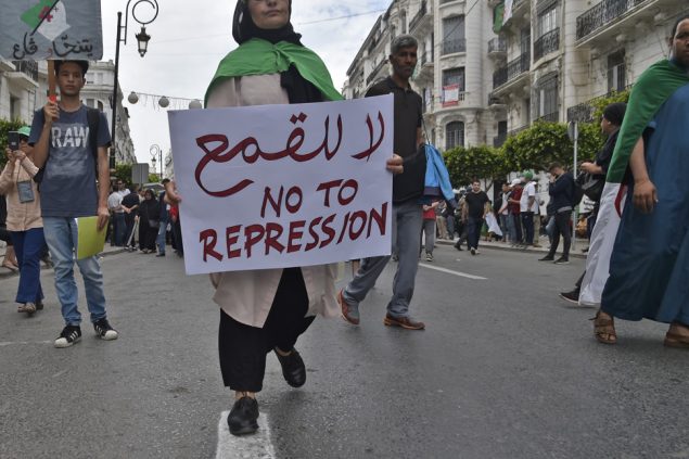 Demonstration in Algier