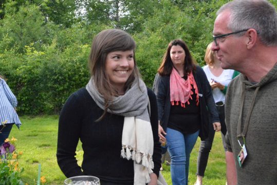 Anne Kelleter (Mitte) sammelt im Wahlkreis Verviers rund 6.400 Stimmen und zieht ins Parlament von Namur ein (Bild: Alfons Henkes/BRF)