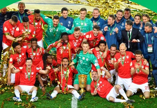 FC Bayern ist Pokalsieger (Bild: John MacDougall/AFP)