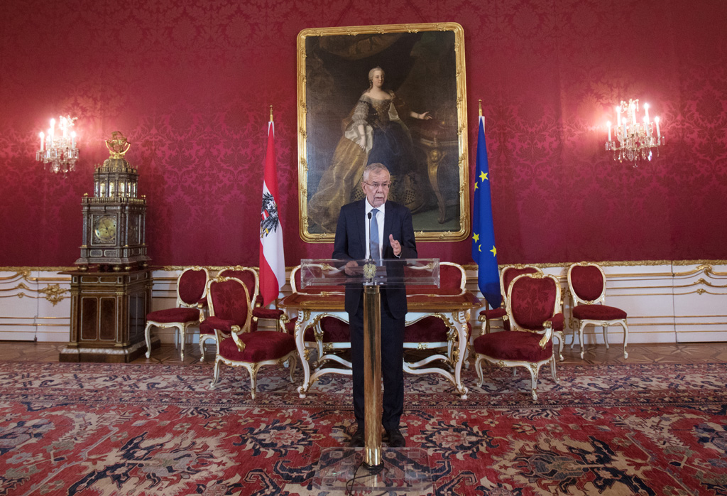 Österreichs Präsident Alexander Van der Bellen