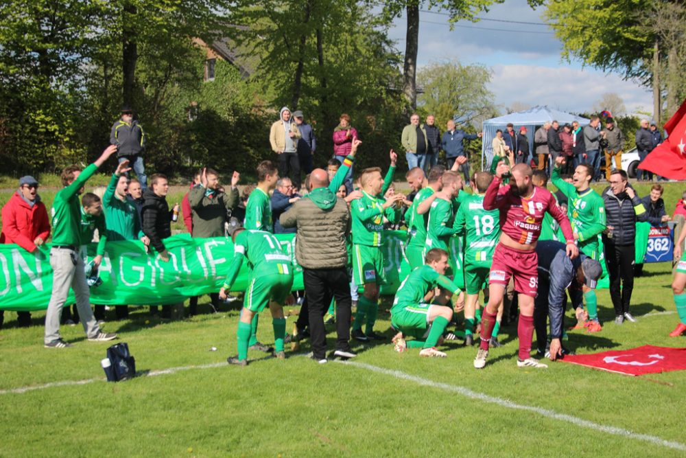 Faymonville nach dem 2:1-Sieg über Bütgenbach (Foto: Christoph Heeren, BRF)