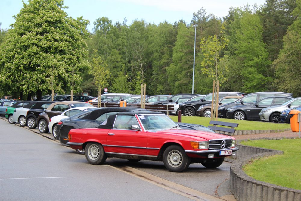 Cabrio Days: Start und Ziel war die Wesertalsperre in Eupen (Bild: Raffaela Schaus/BRF)