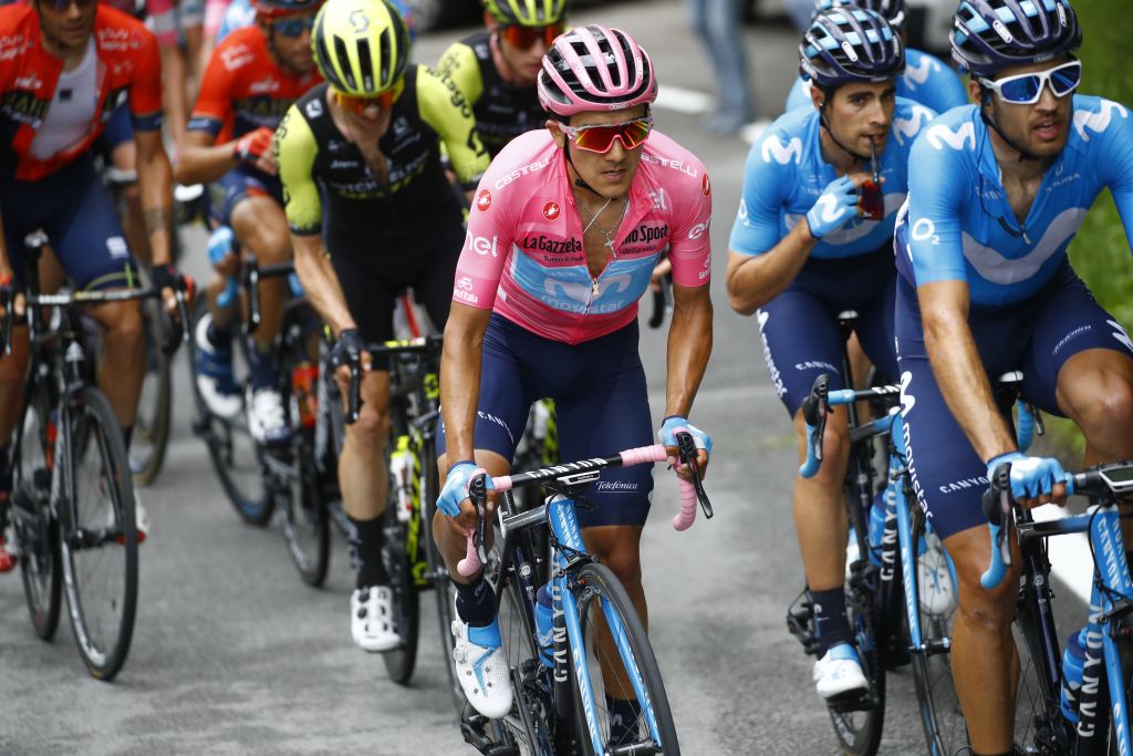 Richard Carapaz beim Giro