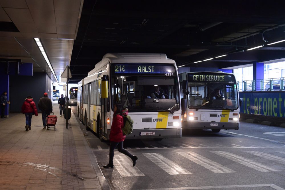 De-Lijn-Busse (Archivbild: Laurie Dieffembacq/Belga)