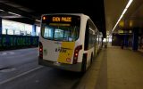 Bus von De Lijn am Brüsseler Nordbahnhof (Bild: Nicolas Maeterlinck/Belga)