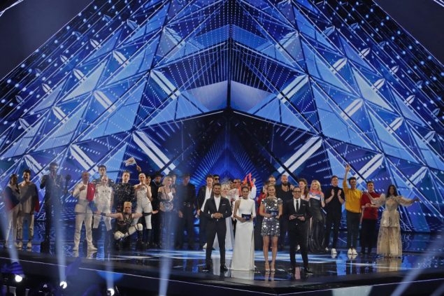 Zehn Länder haben sich beim ersten Halbfinale des ESC qualifiziert (Bild: Jack Guez/AFP)