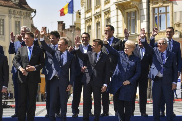 EU-Gipfel-Teilnehmer