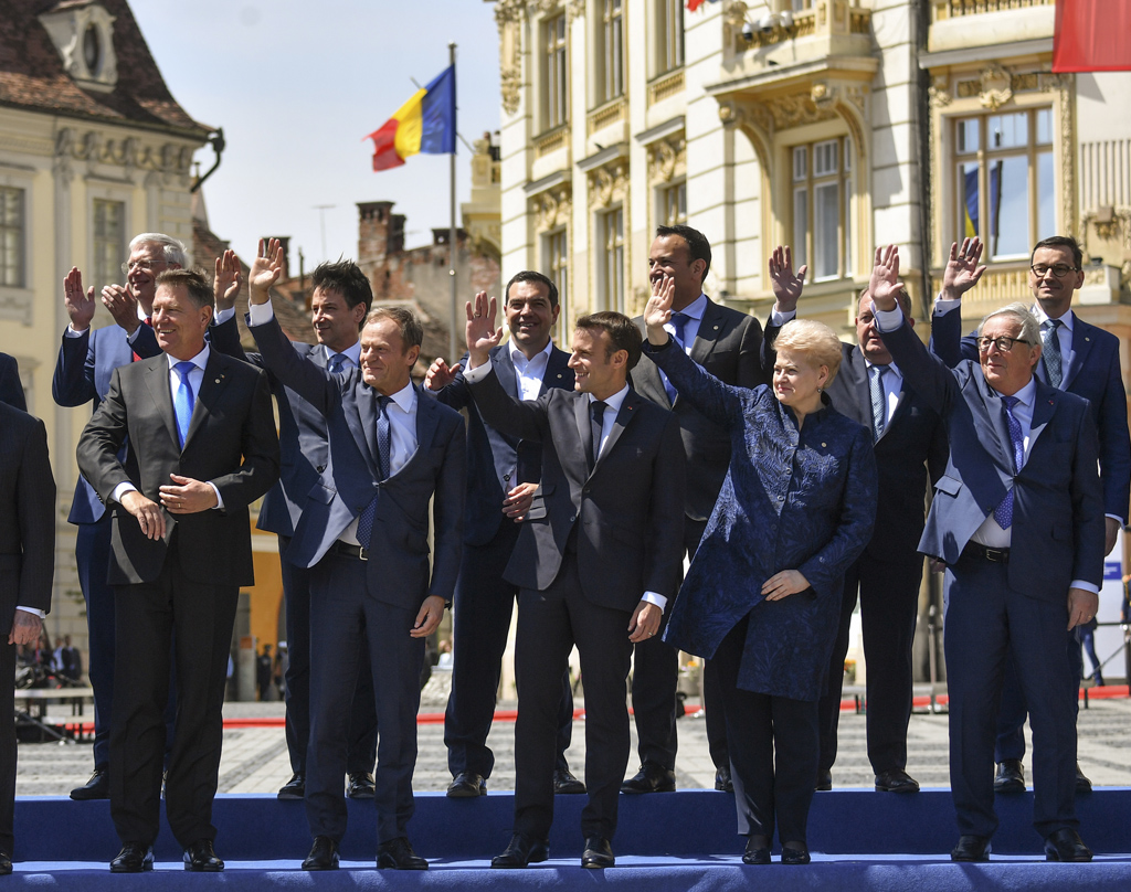 EU-Gipfel-Teilnehmer