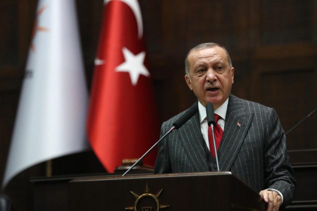 Der türkische Staatspräsident Recep Tayyip Erdogan