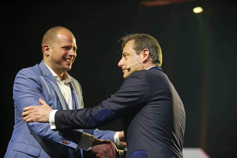 Theo Francken und Bart De Wever (Archivbild: Nicolas Maeterlinck/Belga)