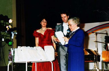 Inge Gerckens und André Rieu 1992 (Bild: BRF)