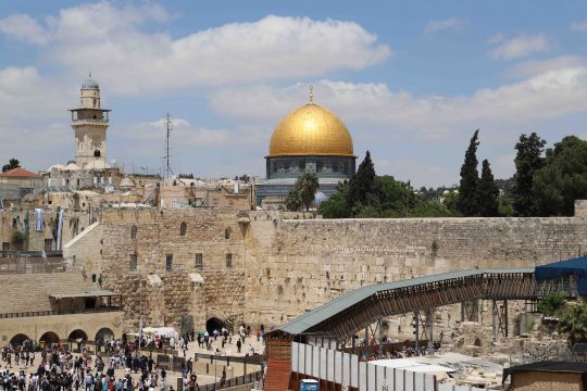 Klagemauer mit Felsendom (Archivbild: Stefan Ball)