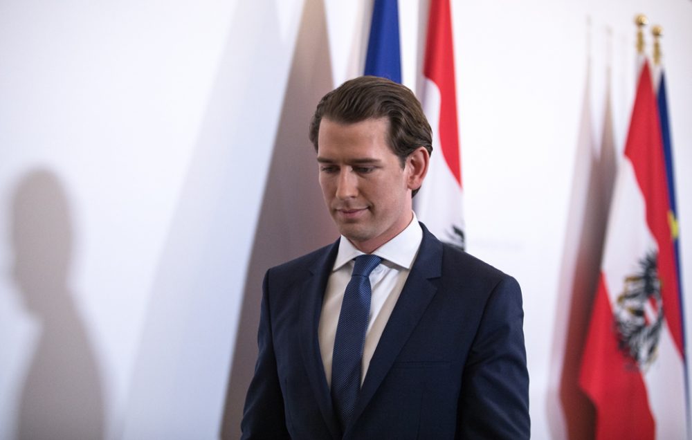 Österreichs Kanzler Sebastian Kurz (Bild: Alex Halada/AFP)