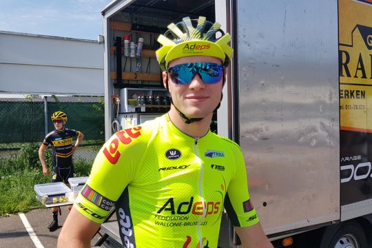 Laurenz Rex beim Triptyque Ardennais (Bild: Christophe Ramjoie/BRF)