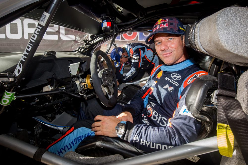 Sébastien Loeb im Hyundai i20 Coupé WRC