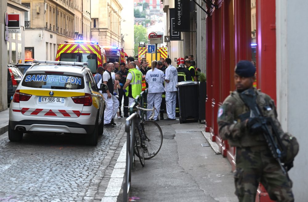 Explosion in Lyon