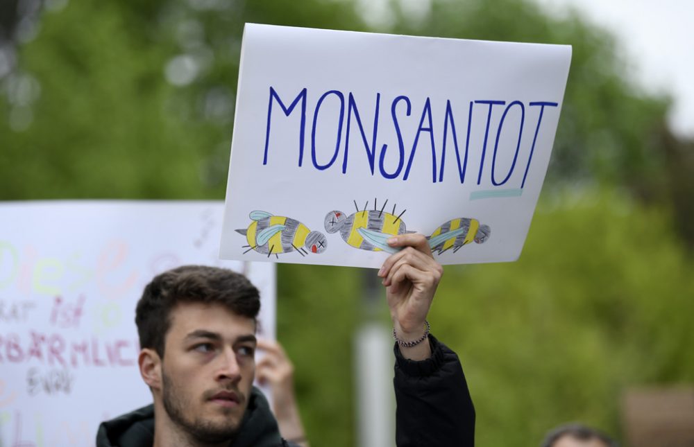 Demonstration gegen Monsanto in Bonn (26. April, Bild: Ina Fassbender/AFP)