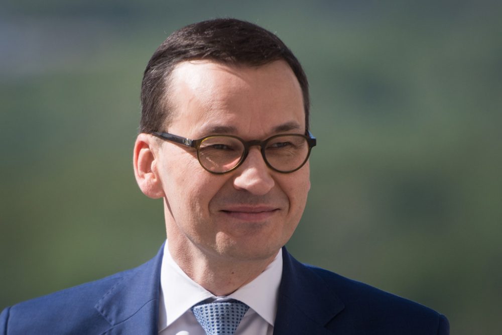 Polens Premier Mateusz Morawiecki (Bild: Valdimir Simicek/AFP)