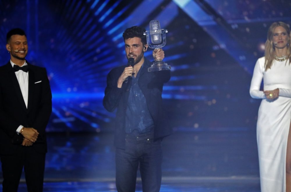 Duncan Laurence gewinnt den ESC 2019 für die Niederlande (Bild: Jack Guez/AFP)