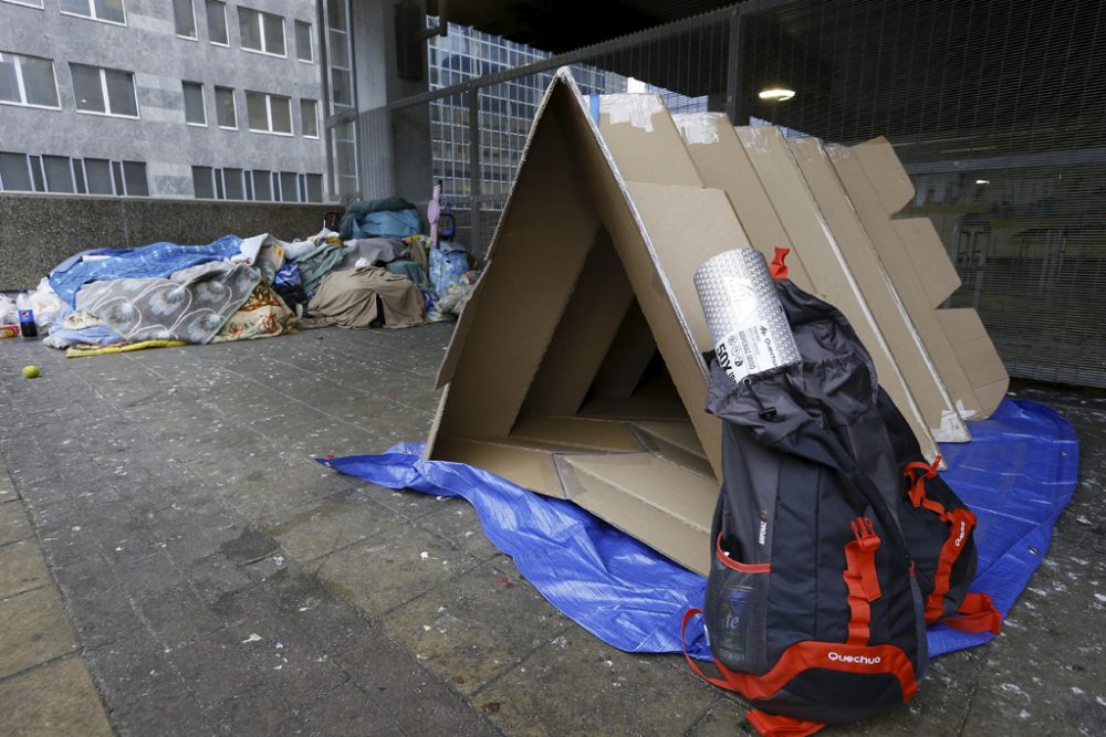 Obdachlos (Archivbild: Nicolas Maeterlinck /Belga)