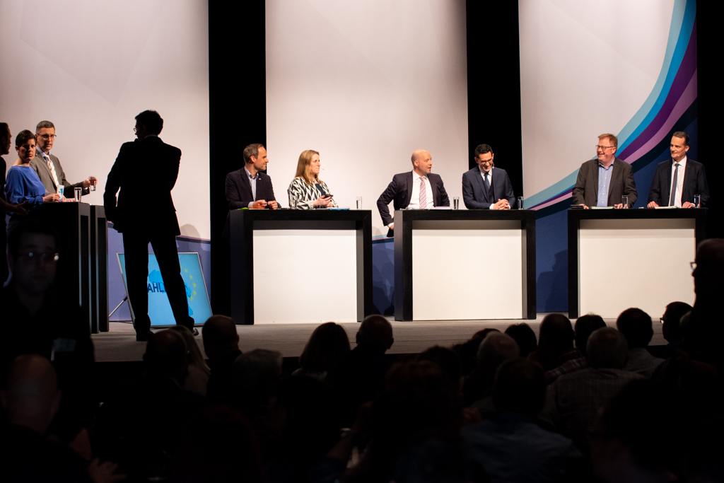 PDG-Wahldebatte des BRF im Triangel St. Vith (Bild: Marc Schifflers/BRF)