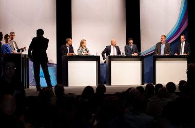 PDG-Wahldebatte des BRF (Bild: Marc Schifflers/BRF)