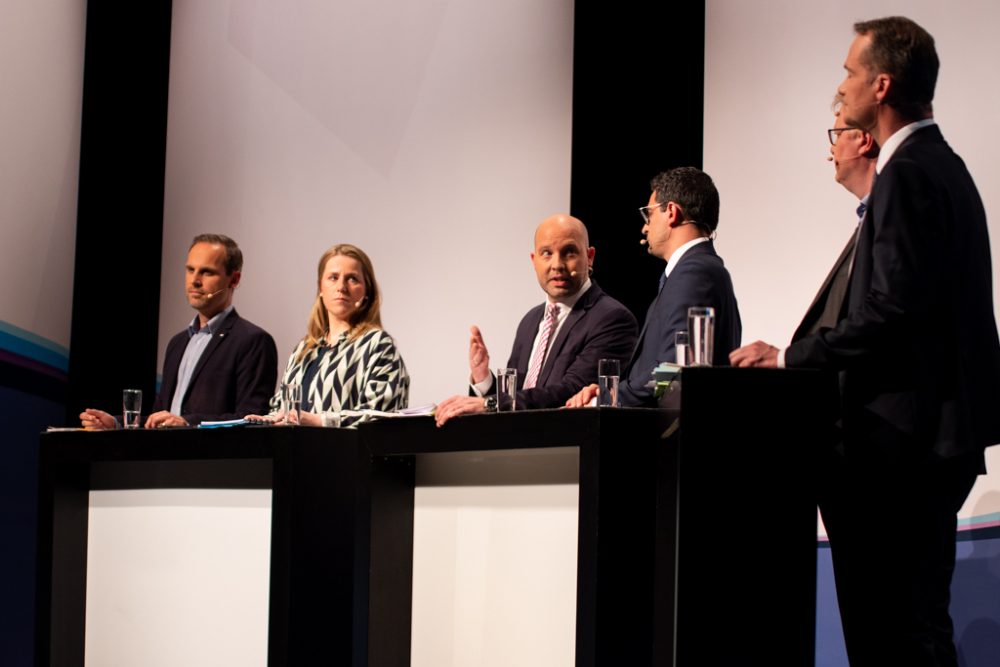 PDG-Wahldebatte des BRF (Bild: Marc Schifflers/BRF)