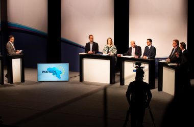 PDG-Wahldebatte des BRF (Bild: Marc Schifflers/BRF)