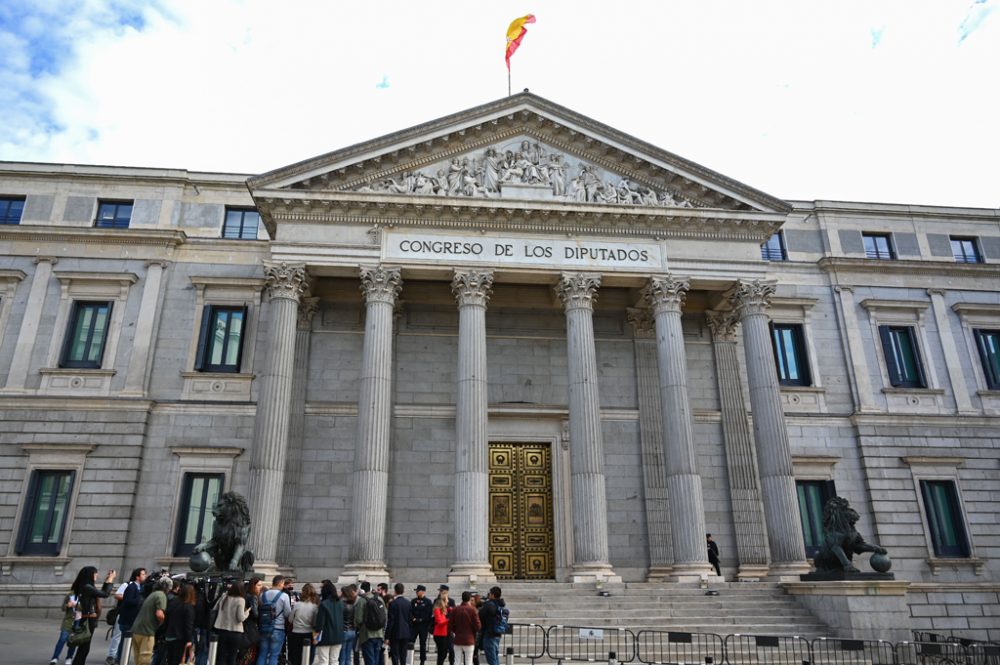 Das spanische Parlament in Madrid (Bild: Gabriel Bouys/AFP)