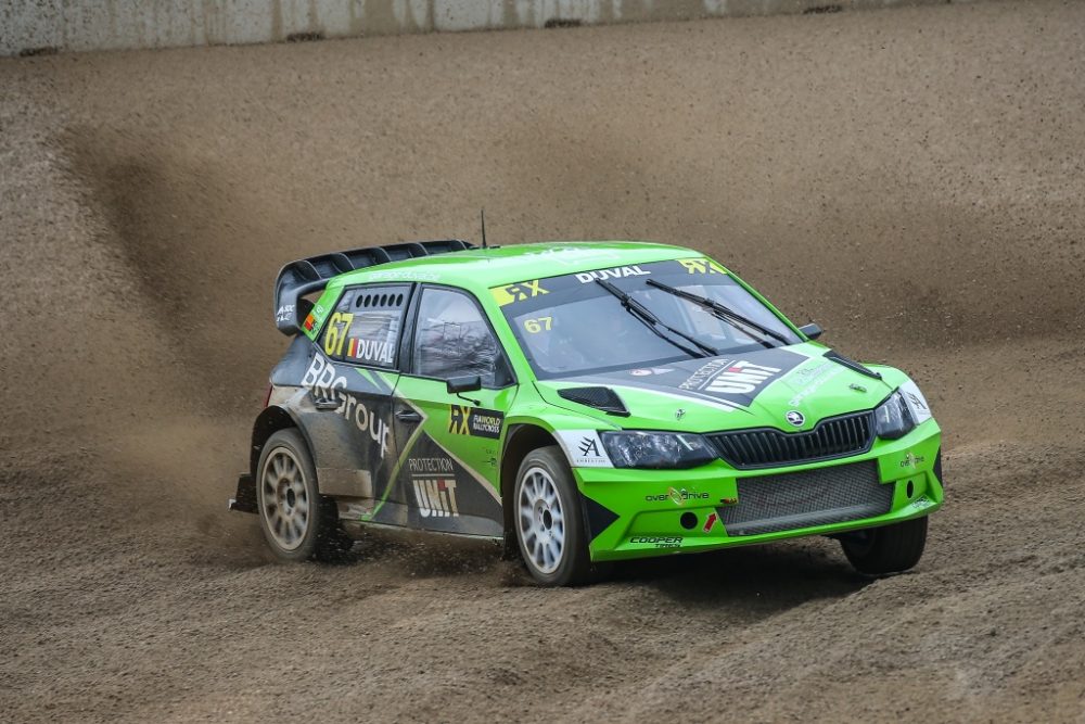 François Duval beim Rallycross in Spa-Francorchamps (Bild: World RX)