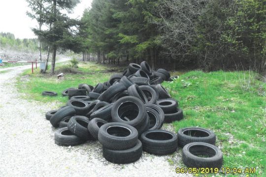 Illegale Müllentsorgung (Archivbild: Polizeizone Eifel)