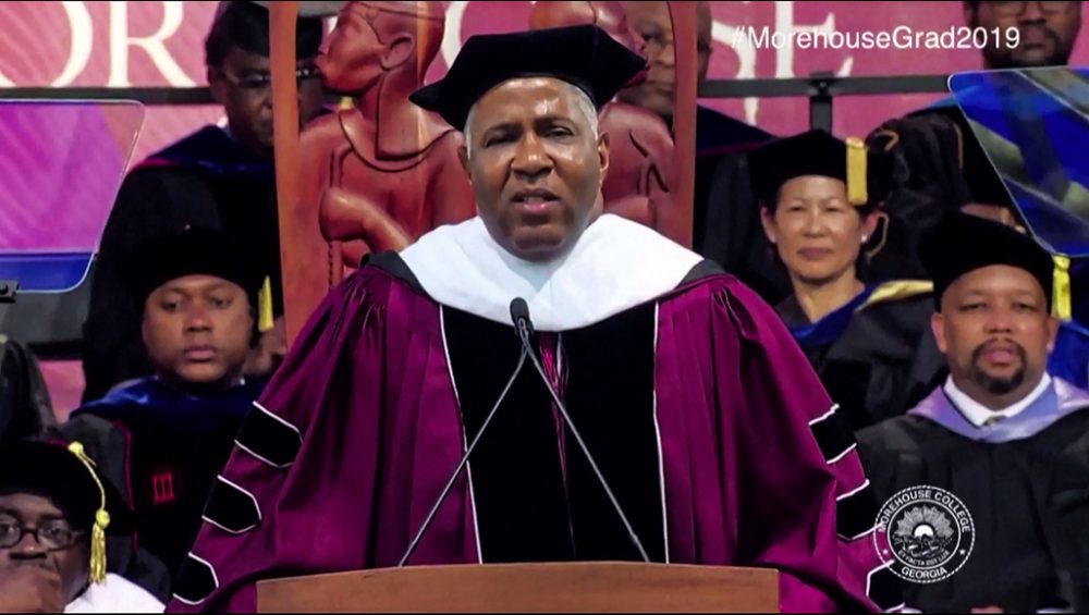 Der Unternehmer Robert F. Smith (Bild: Morehouse College/AFP)