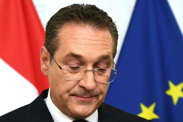 Der österreichische Vize-Kanzler Heinz-Christian Strache (Bild: Helmut Fohringer/APA/AFP)