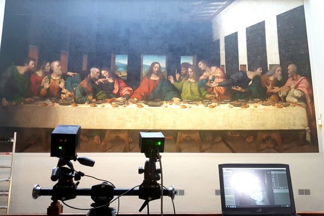 "Das Abendmahl“ von Tongerlo - möglicherweise hat Leonardo da Vinci selbst mit daran gearbeitet (Bild: Maarten Weynants/Belga)