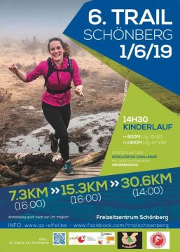 Sechste Auflage des Schönberg-Trails (Plakat: Schönberg-Trail)